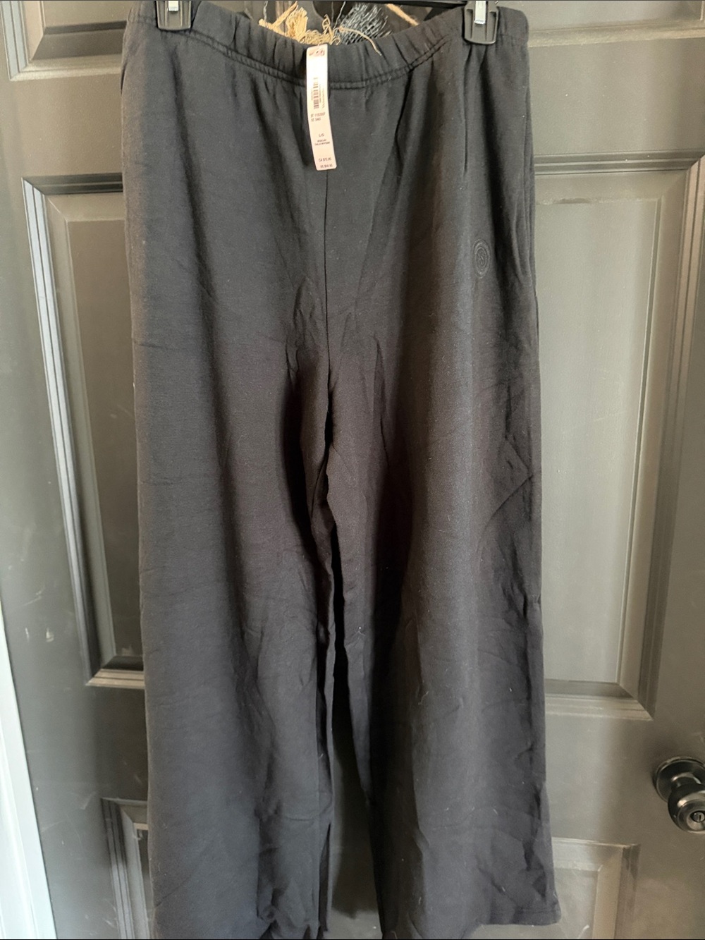 *NWT* Victoria’s Secret Black Wide-Leg Casual Pants - Sz. Large